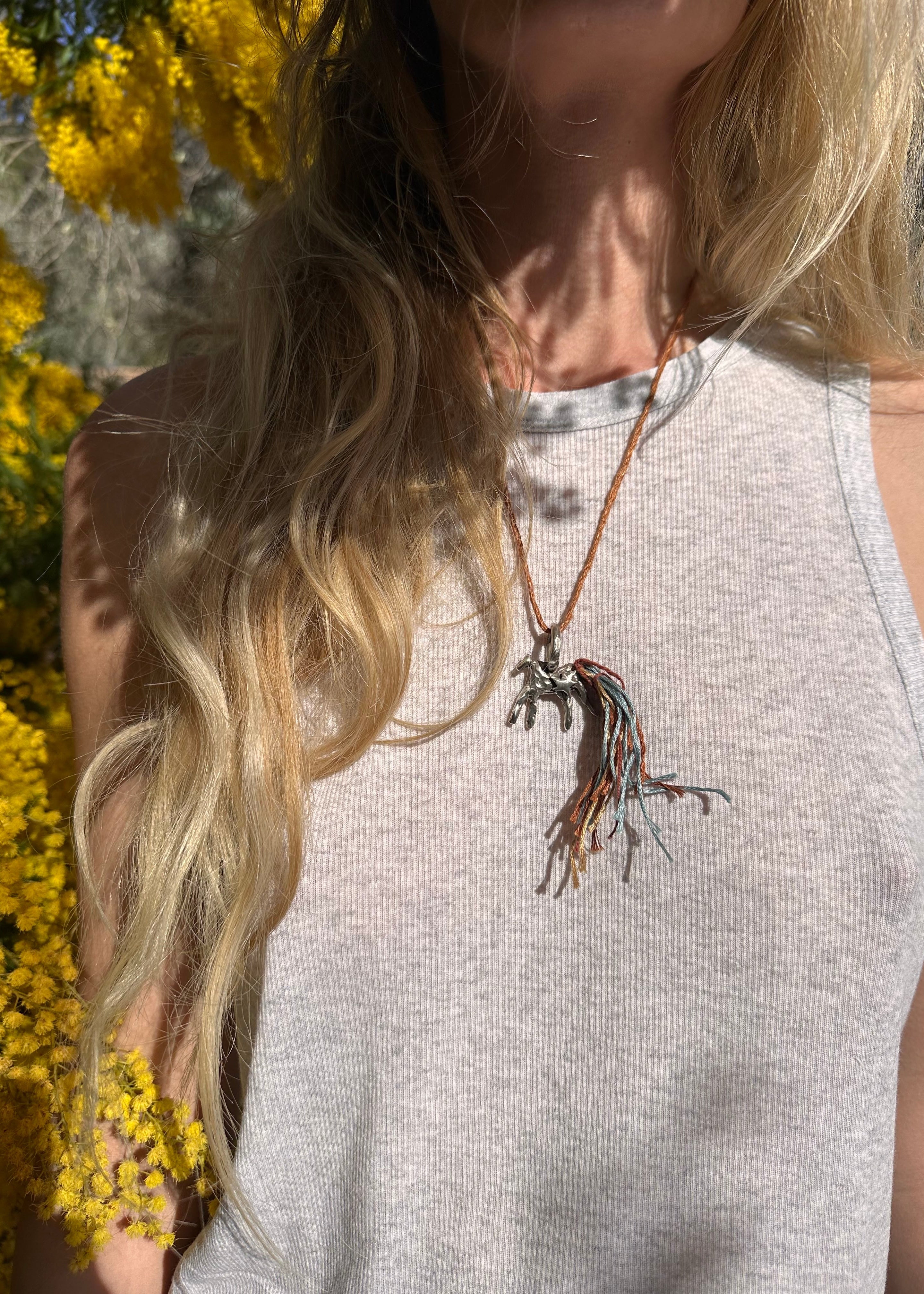 Sterling Silver Horse Necklace – One of a Kind | Year of the Horse 2026