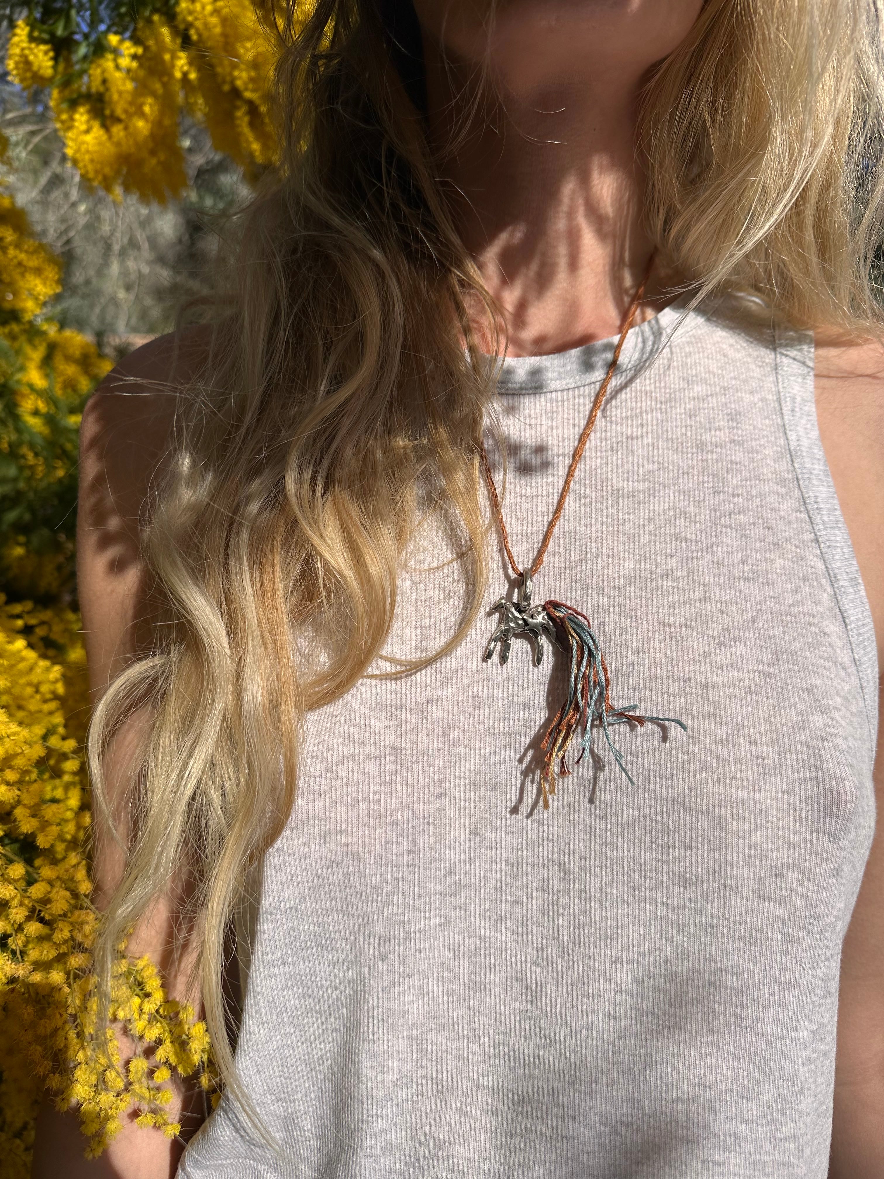 Sterling Silver Horse Necklace – One of a Kind | Year of the Horse 2026